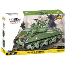 COBI 2570 Americký tank M4A3 Sherman