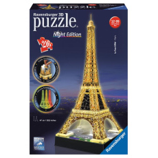 Ravensburger Eiffelova věž 3D Noční edice 216 dílků