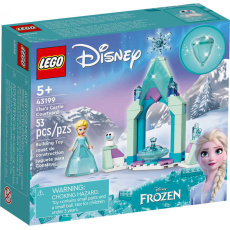 LEGO Disney 43199 Ledové království Elsa a zámecké nádvoří