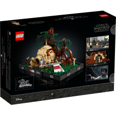 LEGO Star Wars 75330 Jediský trénink na planetě Dagobah diorama