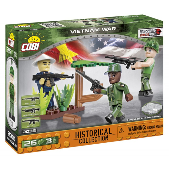 Cobi 2038 3 figurky s doplňky Vietnamská válka