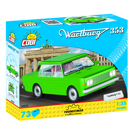 Cobi 24542 Youngtimer – Wartburg 353, 1:35, 73 k