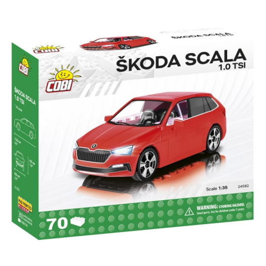 Cobi 24582 Škoda Scala 1.0 TSI, 1:35