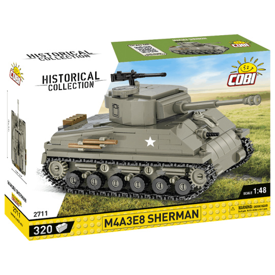 Cobi 2711 Americký tank Sherman M4A3E8