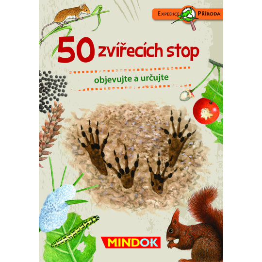 Mindok Expedice příroda: 50 zvířecích stop