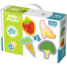 TREFL Baby puzzle Ovocie a zelenina 4×2 dieliky