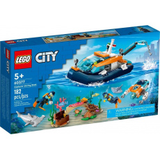 LEGO® CITY 60377 Prieskumná ponorka potápačov