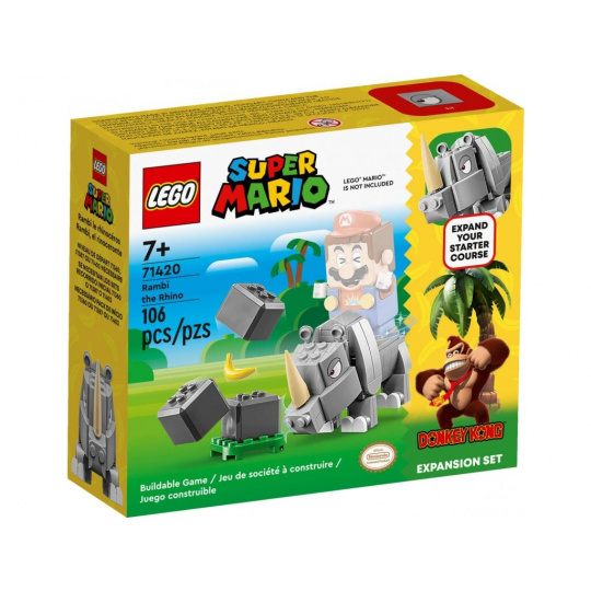 LEGO® Super Mario™ 71420 Nosorožec Rambi – rozširujúci set