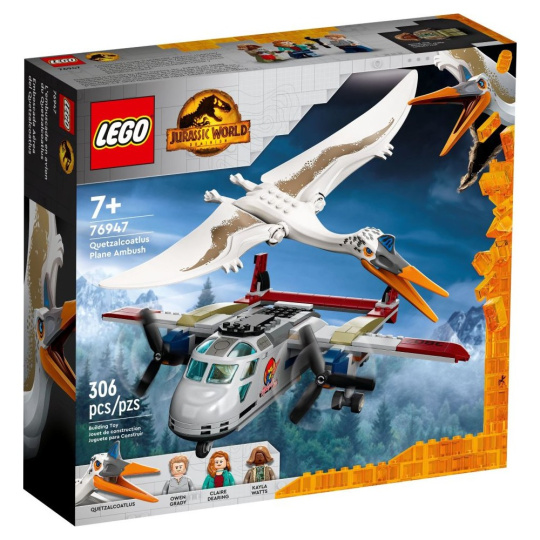 LEGO Jurassic World 76947 Quetzalcoatlus přepadení letadla
