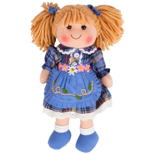 Bigjigs Toys – Látková bábika Katie 34 cm