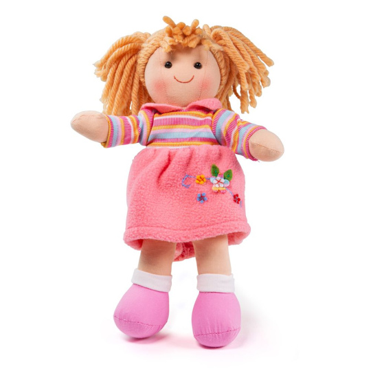 Bigjigs Toys Látková panenka Jenny 28 cm