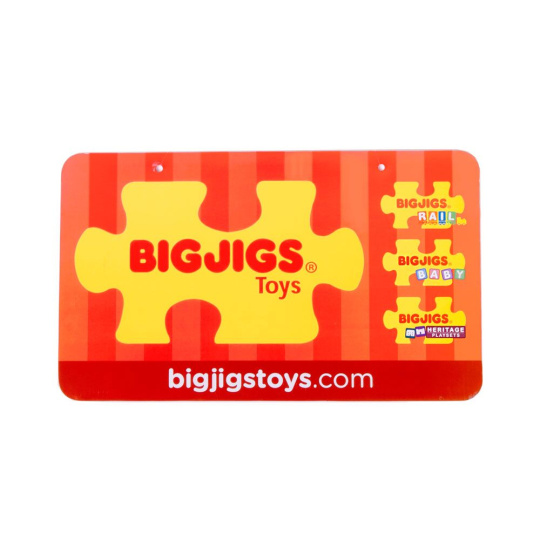 Velká kartonová cedule Bigjigs Toys